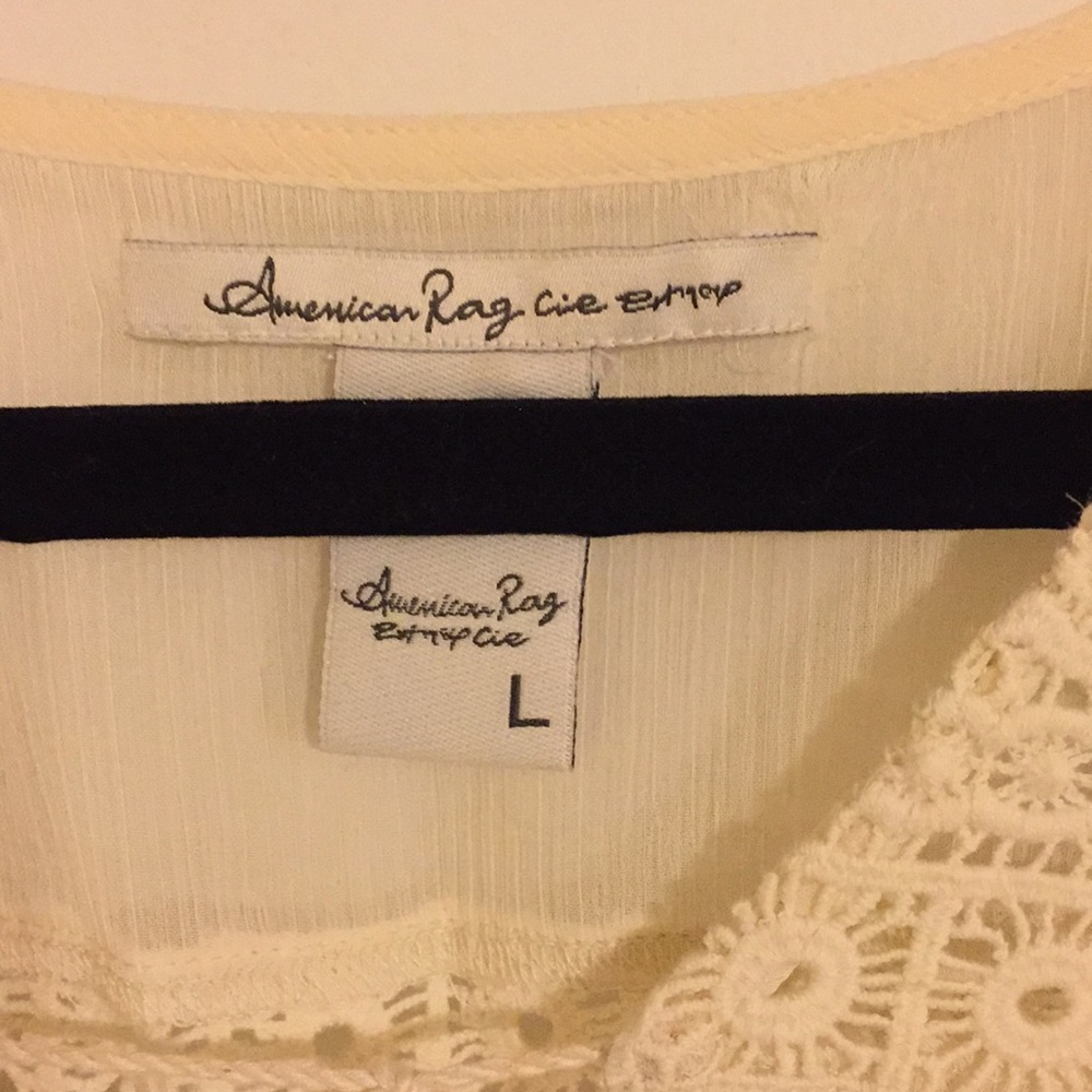 American Rag Sheer Top - Picture 2 of 4